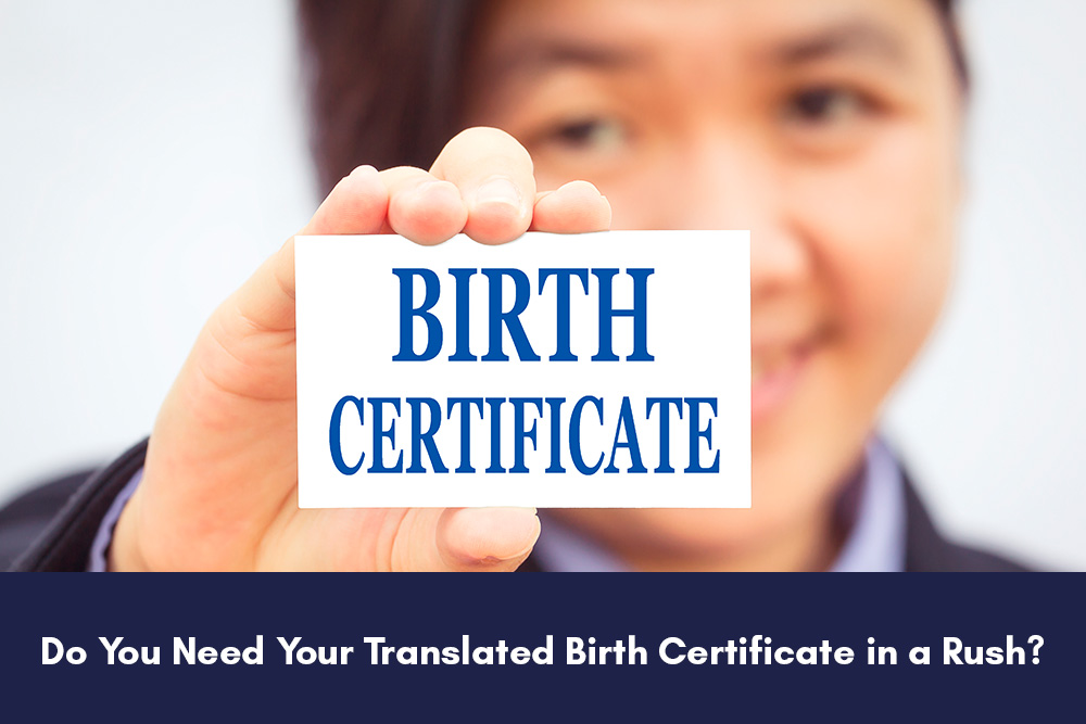 Birth Certificate Translation | World Access Translation