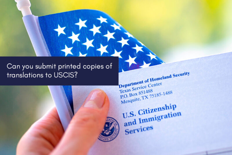 USCIS Certified Translation, Are They Necessary?