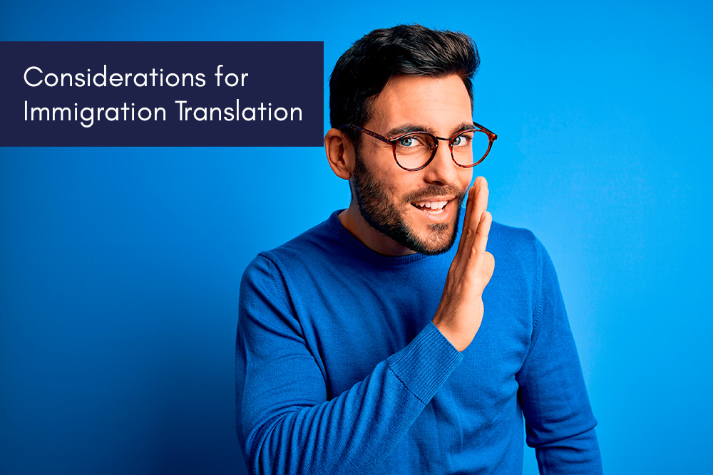 immigration translation services